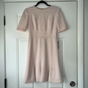 NWT VINCE CAMUTO SIZE 2p 2 petite blisko pink fit and flare dress